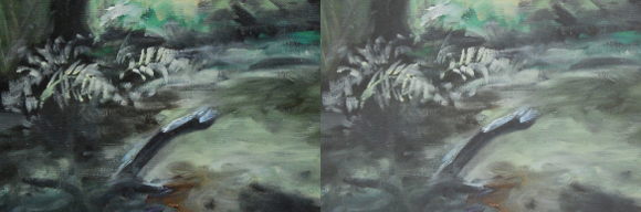 Jiri Kucera, Forest Stillife , oil on canvas, 35 cm x 45 cm